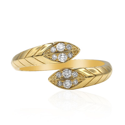 Anello in oro con Diamante I1 (H) (CIRARI)