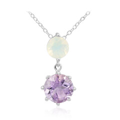 Collana in argento con Ametista