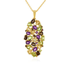Collana in argento con Peridoto