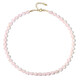 Collana in argento con Quarzo Rosa