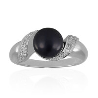 Anello in argento con Perla di Acqua Dolce