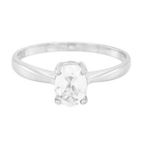 Anello in argento con Berillo Himalayano