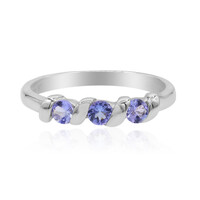 Anello in argento con Tanzanite