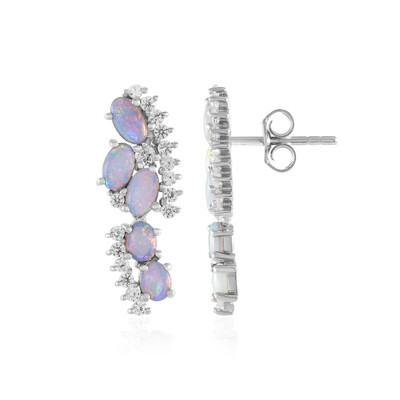 Orecchini in argento con Opale Australiano