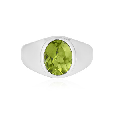 Anello in argento con Peridoto
