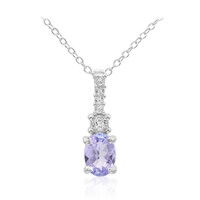 Collana in argento con Tanzanite