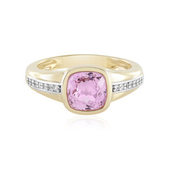 Anello in argento con Kunzite