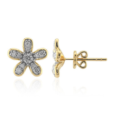 Orecchini in oro con Diamante SI1 (G) (Annette)