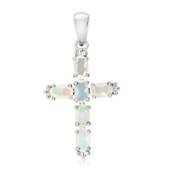 Ciondolo in argento con Opale di Welo