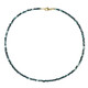 Collana in argento con Indicolite