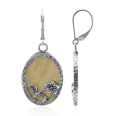 Orecchini in argento con Madreperla (Art of Nature)