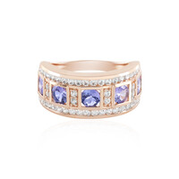 Anello in oro con Tanzanite (KM by Juwelo)