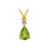 Ciondolo in argento con Peridoto