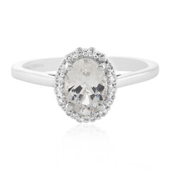 Anello in argento con Danburite