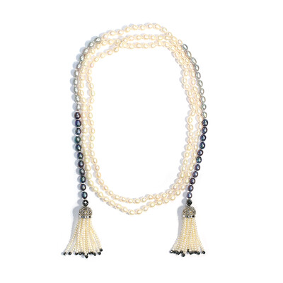 Collana in argento con Ematite Nera (Dallas Prince Designs)