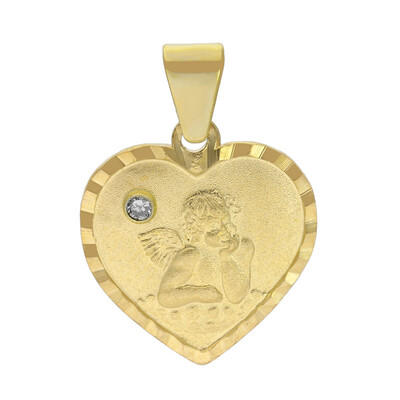 Ciondolo in oro con Diamante PK (H)