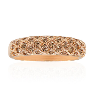Anello in oro con Diamante Rose de France SI1 di Argyle (Annette)