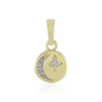 Ciondolo in argento con Diamante I2 (I)