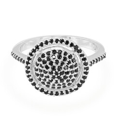 Anello in argento con Spinello Nero