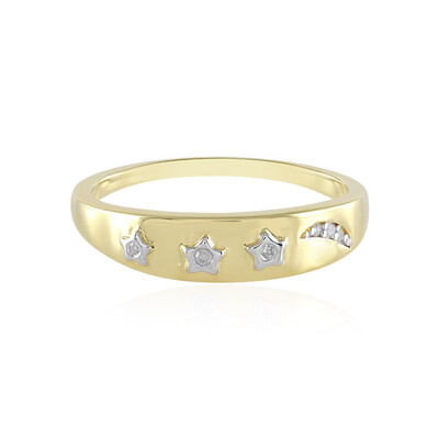 Anello in argento con Diamante I2 (I)
