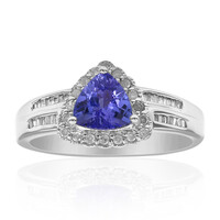 Anello in oro con Tanzanite AAA