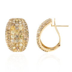 Orecchini in oro con Diamante Fancy SI2 (CIRARI)
