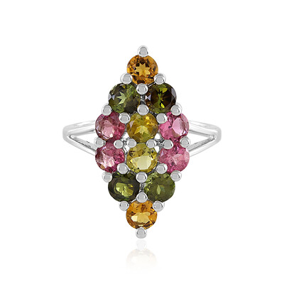 Anello in argento con Tormalina
