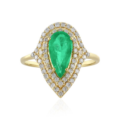 Anello in oro con Smeraldo Etiope (AMAYANI)