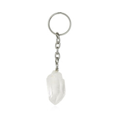 Accessorio in ottone con Quarzo Bianco