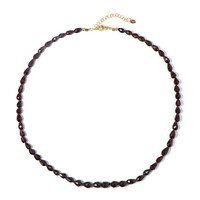 Collana in argento con Rodolite Rajasthan