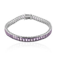 Bracciale in argento con Ametista Boliviana