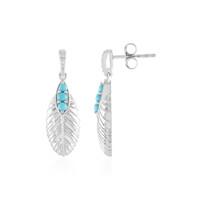 Orecchini in argento con Turchese Sleeping Beauty