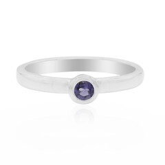 Anello in argento con Iolite