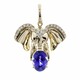 Ciondolo in oro con Tanzanite AAA (CIRARI)