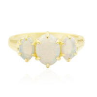 Anello in oro con Opale di Coober Pedy (Mark Tremonti)