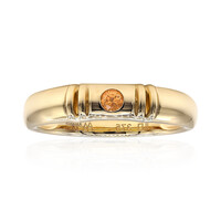 Anello in oro con Spessartina Californiana (Amanda Adkins)