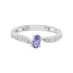 Anello in argento con Tanzanite