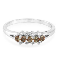 Anello in argento con Andalusite