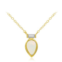 Collana in argento con Opale di Welo