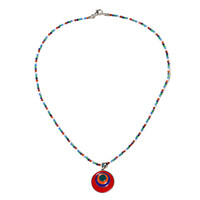 Collana in argento con Zircone (Riya)