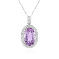 Collana in argento con Ametista Rose de France