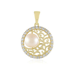 Ciondolo in oro con Perla d'Acqua Dolce Bianca (Ornaments by de Melo)