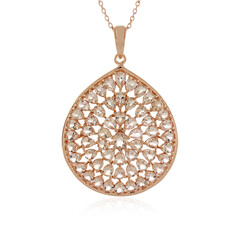 Collana in argento con Morganite