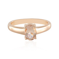 Anello in argento con Morganite