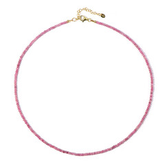 Collana in argento con Tormalina Rosa