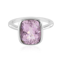 Anello in argento con Kunzite