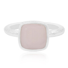 Anello in argento con Opale Rosa