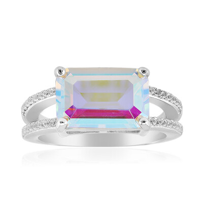 Anello in argento con Quarzo Moonlight