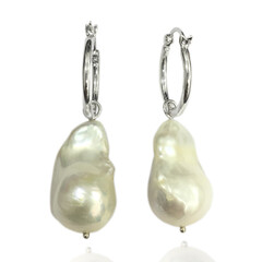 Orecchini in argento con Perla di Acqua Dolce