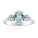 Anello in argento con Acquamarina Brasiliana